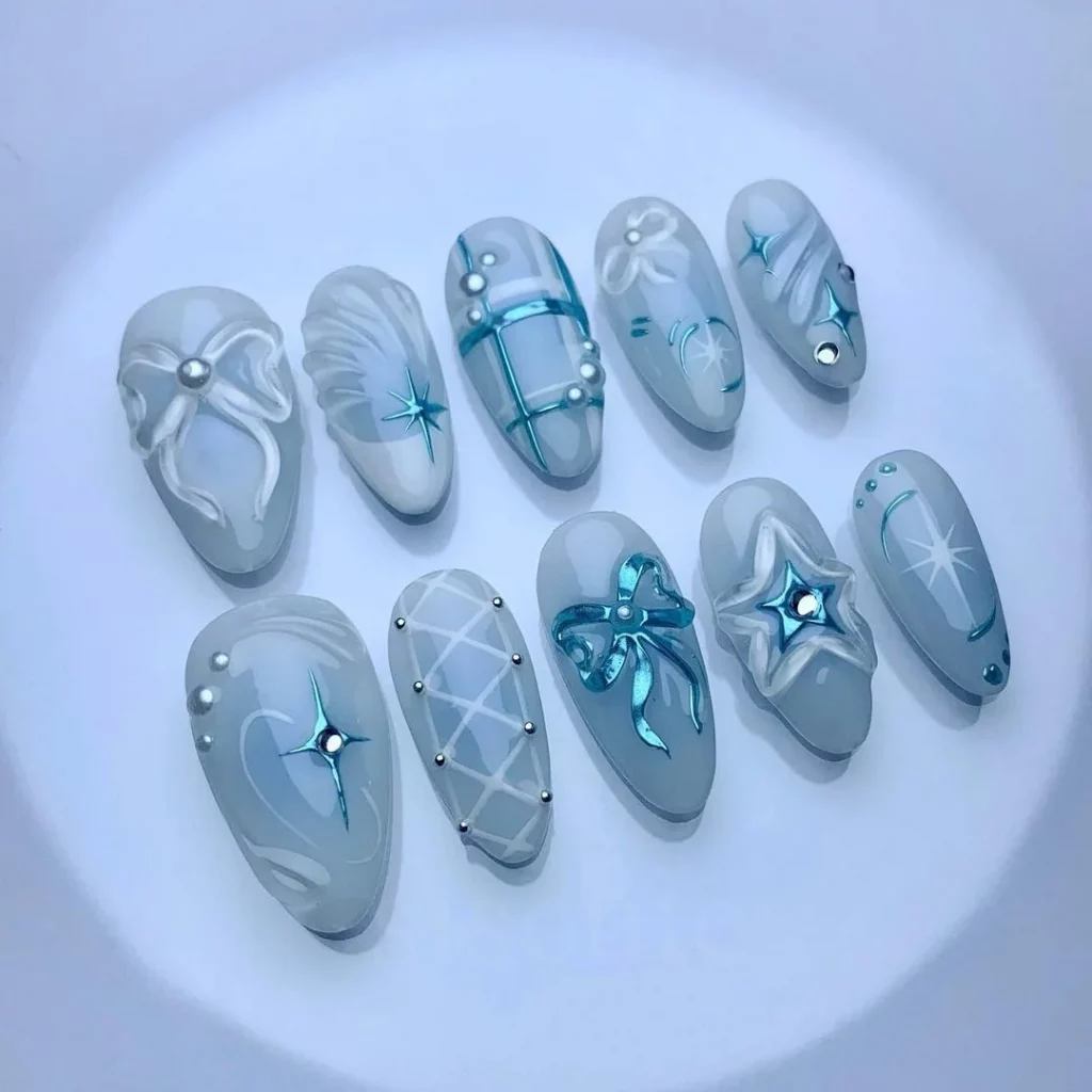 Blue Bow