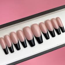 Black French Tips