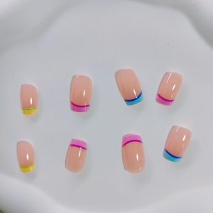Colored French Tips